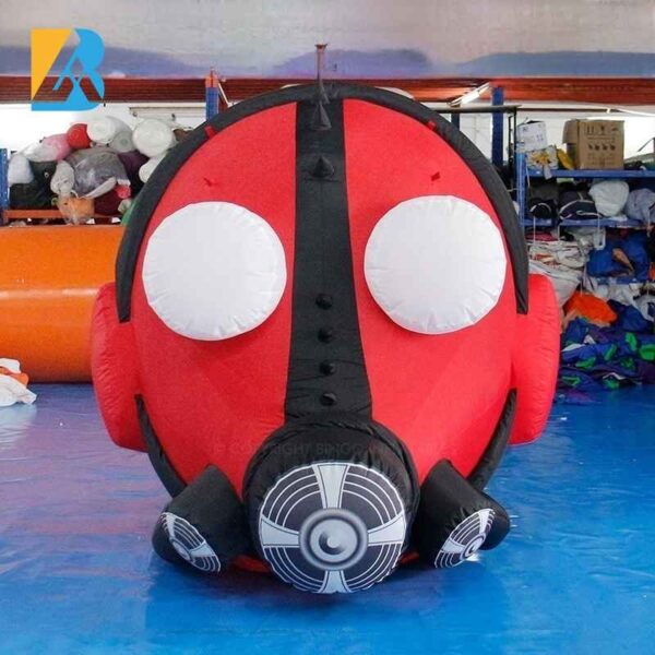 red-gas-mask